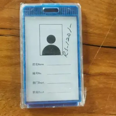 Normal metal id card frame